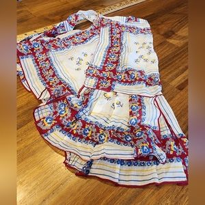 Vintage Floral Apron